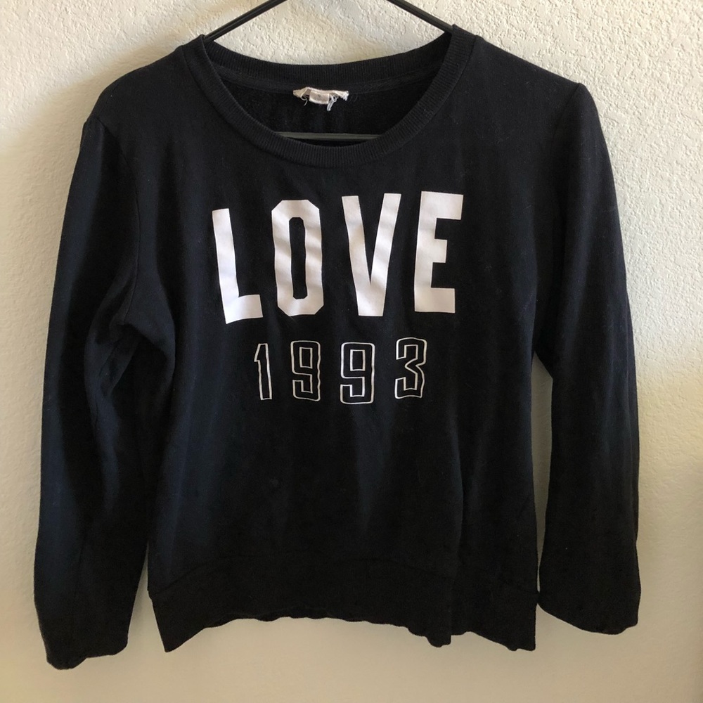 Love sweatshirt